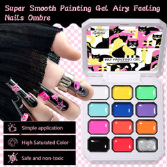 GELLAKTIK nail art stickers sheets add creative accents