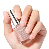 GELLEN 4-in-1 nude bottle with illuminating concealer and base coat for even nails.