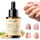 GELLEN Ginger Nail Growth Serum bottle for convenient daily use.