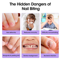 GELLEN Nail Biting Treatment waterproof formula endures handwashing