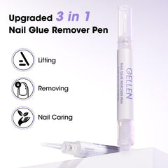 GELLEN acetone-free remover nourishes nails with Vitamin E