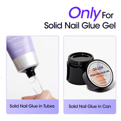GELLEN remover sticks included for precise nail lifting