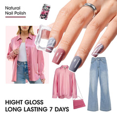 GELLEN nail polish bottles close-up with precision brush for smooth application
