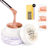 GELLEN nude builder gel 30g ready for natural-looking nail extensions and strong sculpting.