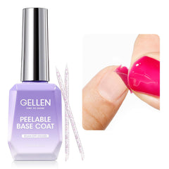 GELLEN Peel Off Base Coat bottle ready for quick gel color changes.