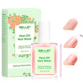 GELLEN peelable nail-strengthener mask bottle close-up showing nourishment and repair