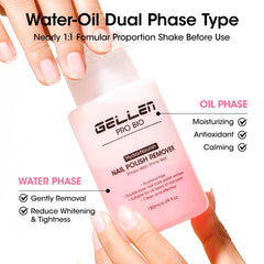 GELLEN push-down pump-head for easy, one-handed dispensing.