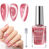 GELLEN quick-dry cat eye polish magnet creating bold gradient lines