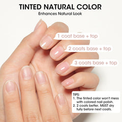 GELLEN shea butter vitamin E formula nourishes nails for healthier growth.