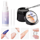 GELLEN solid nail glue set bottle application for strong tip adhesion