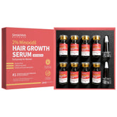 Gemächlich Zu Hause Minoxidil for Women bottle pouring for easy, mess-free application.