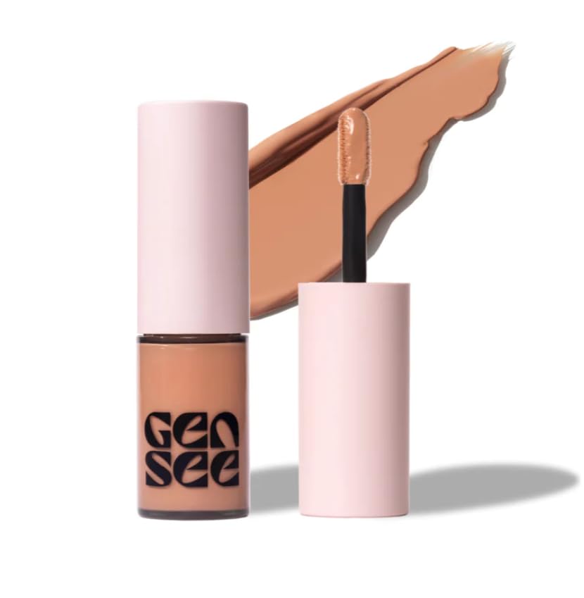 Gen See Mixed Media Matte Liquid Eyeshadow in Melon shade delivers long-lasting color.