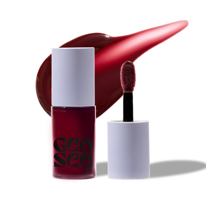 Gen See Seriously Jelly bottle pour highlights 24-hour hydration and luminous shine.