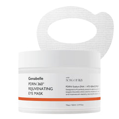 Genabelle PDRN 360° Eye Mask covers full eye area for hydration and firming