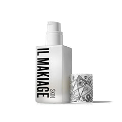 Generic anti-aging serum bottle closeup highlighting hydration and smoothing potential.
