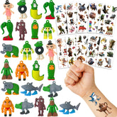Generic Brainrot action figures on a desk for conversation starters.