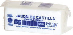 Generic Castile Roldan soap packaging, gentle cleanse for sensitive skin.