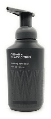 Generic Cedar and Black Citrus foaming hand soap bottle with refreshing aroma for daily cleansing.