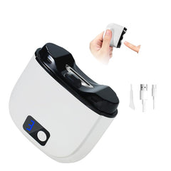 Generic Electric Nail Clipper LED light close-up for precise trimming in dim conditions.