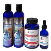 Generic Kaleidoscope shampoo bottle with rich lather for smooth hair.