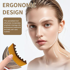 Generic Lymphatic Contour Face Brush soft bristles glide smoothly on skin