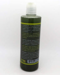 Generic Nettle Shampoo label closeup highlighting nettle extract and herbal care.