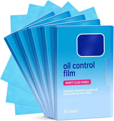 Generic oil blotting papers 60x5p absorb excess oil for on-the-go matte finish