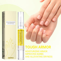 Generic Rejuvenation Nail Growth Oil delivers durable shine on nails.