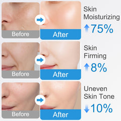 Generic Silk Peptide Lifting Ampoule being applied demonstrates easy daily lifting use.