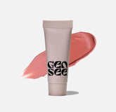 Gen See Clean Sheen Lychee bottle close-up showing moisturizing glow.
