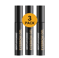 Gentlehomme Eyebrow Gel bottle and brush for precise application.