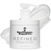 Gentlemen Republic Refined Hair Gel bottle pump for long-lasting, flexible styling.