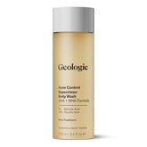 Geologie Acne Control Body Wash bottle front shows fragrance-free cleansing ideal for breakout-prone skin.