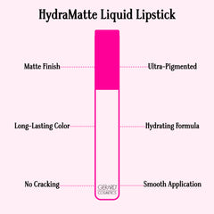 Gerard Cosmetics HydraMatte Skinny Dip packaging demonstrates premium design and an easy-to-use applicator.