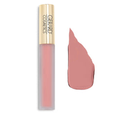 Gerard Cosmetics HydraMatte Skinny Dip close-up swatch showing long-wearing pink nude pigment.