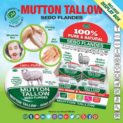 Germa Mutton Tallow Cream on hands showing daily moisture for dry skin