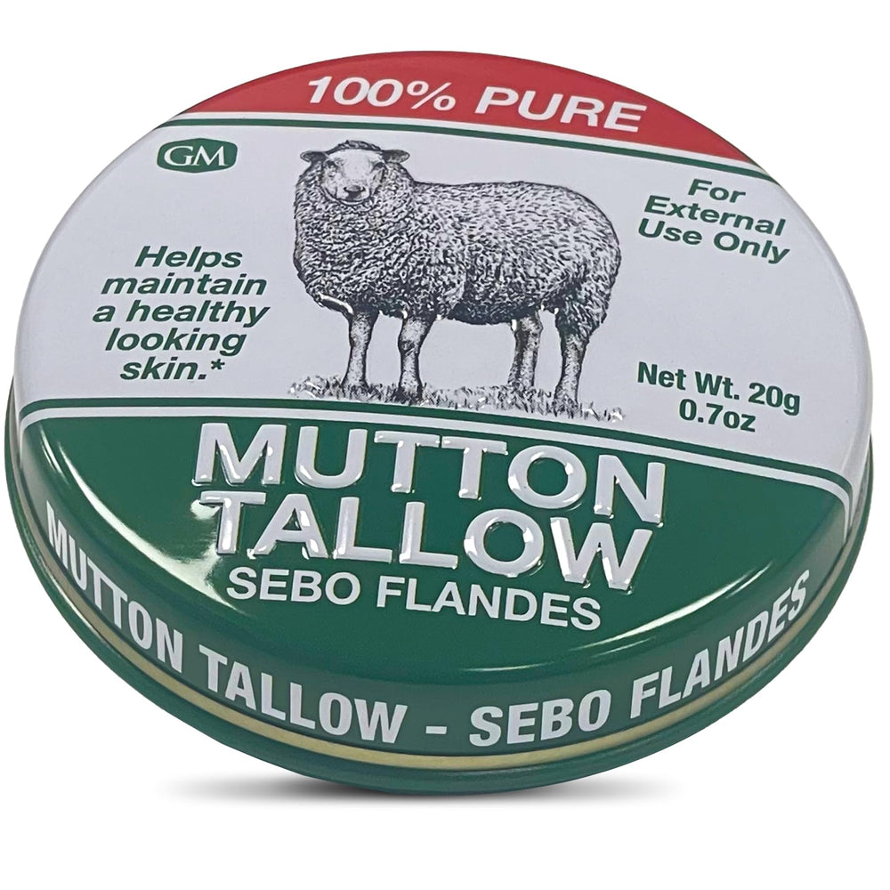 Germa Mutton Tallow Cream packaging highlighting natural skincare benefits