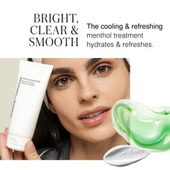 Germaine de Capuccini exfoliating face scrub mint refresh image featuring a cooling effect.
