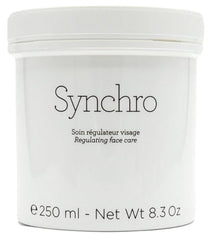 Gernetic Synchro Cream bottle highlights premium packaging for balanced skin care.