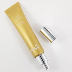 Gernetic Lift Creme neck application supports smoother neckline and firmness.