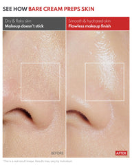 gesgep Bare Cream delivers a buttery texture that primes skin for makeup