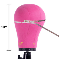 GEXWORLDWIDE wig block head with table clamp for hands-free styling