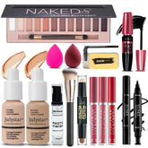 Geyomi all-in-one makeup kit eyeshadow palette for versatile looks.