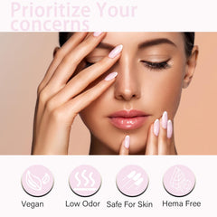 GGDECA high-pigment gel swatches show even coverage.