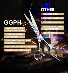 GGPH SUS440C and cobalt stainless blade edge profile for lasting sharpness.