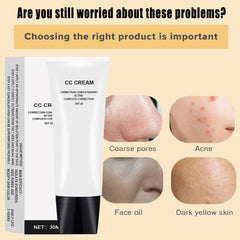 GHFCZOO CC Cream blend-application showing seamless buildable coverage