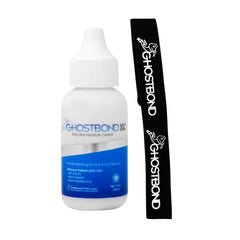 GhostBond XL adjustable meltband demonstrates precise lace melt and a natural hairline.