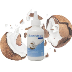 GhostBond XL Coconut invisible bond blends with skin and hair.