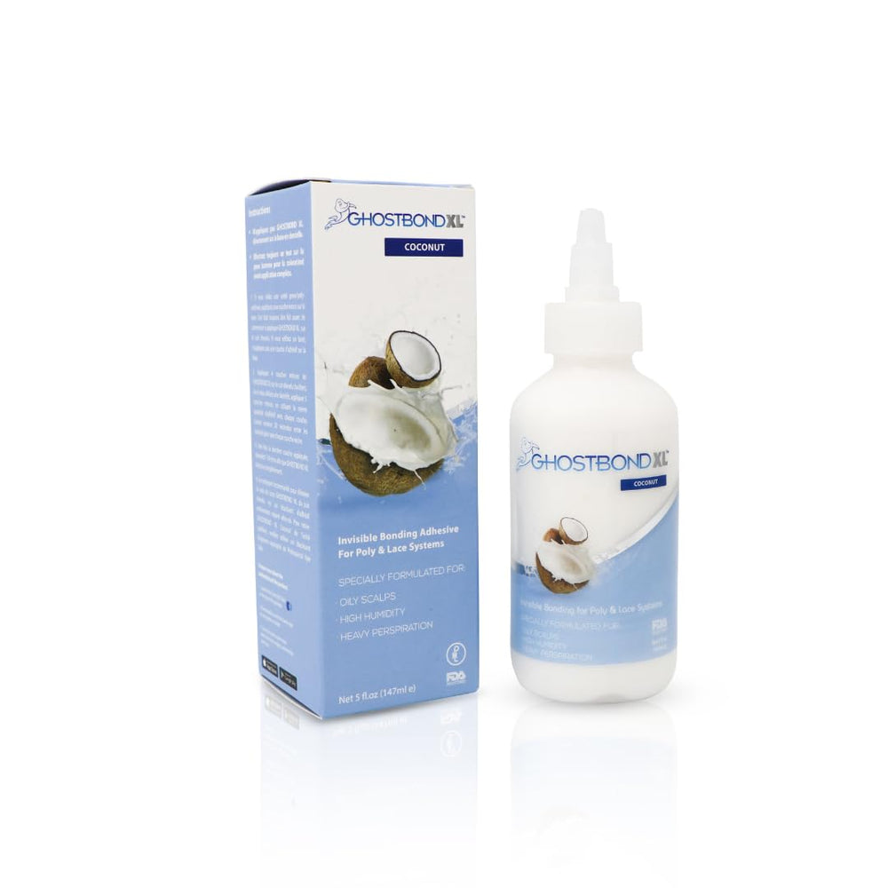 GhostBond XL Coconut demonstrates waterproof bond on fabric for secure wear.