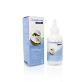 GhostBond XL Coconut demonstrates waterproof bond on fabric for secure wear.